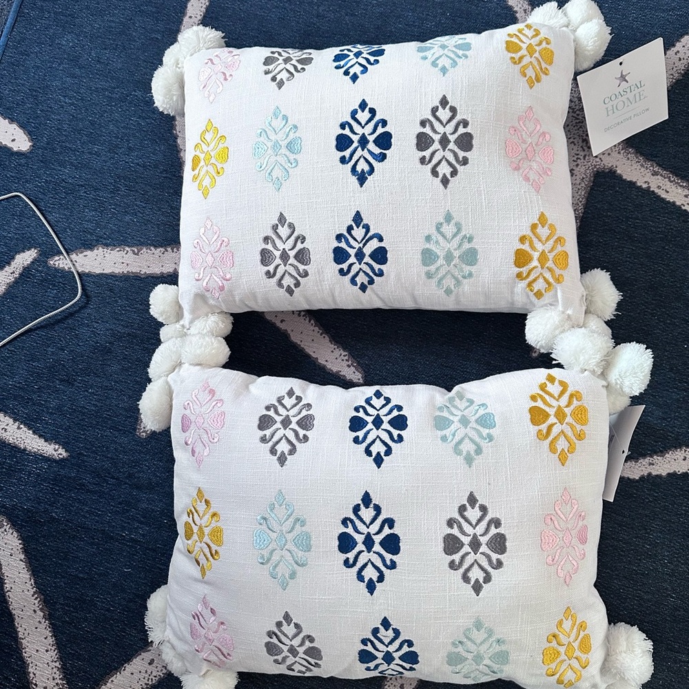 Colorful Patterned Throw Pillows - Picture 2 of 5